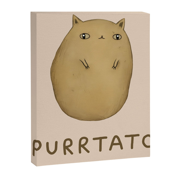 Purrtato Canvas Print Gallery Image 1