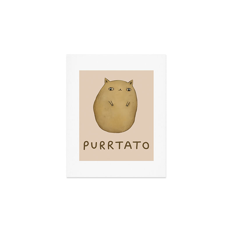 Purrtato Art Print Gallery Image 1
