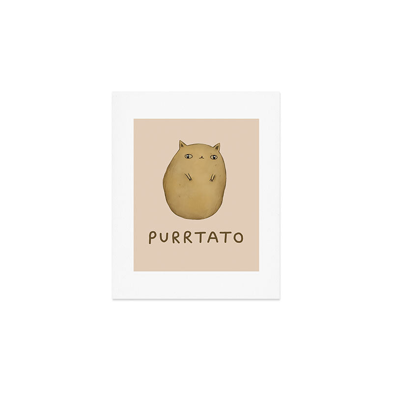 Purrtato Art Print Gallery Image 1