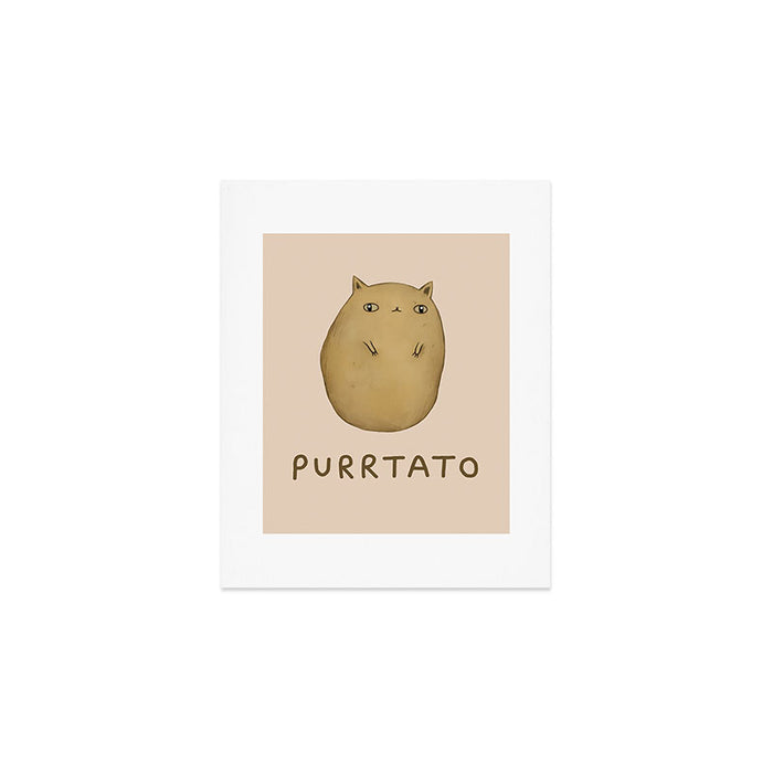 Purrtato Art Print Gallery Image 1