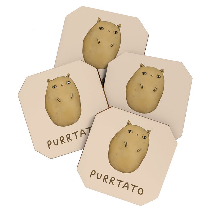 Purrtato Coaster Gallery Image 1