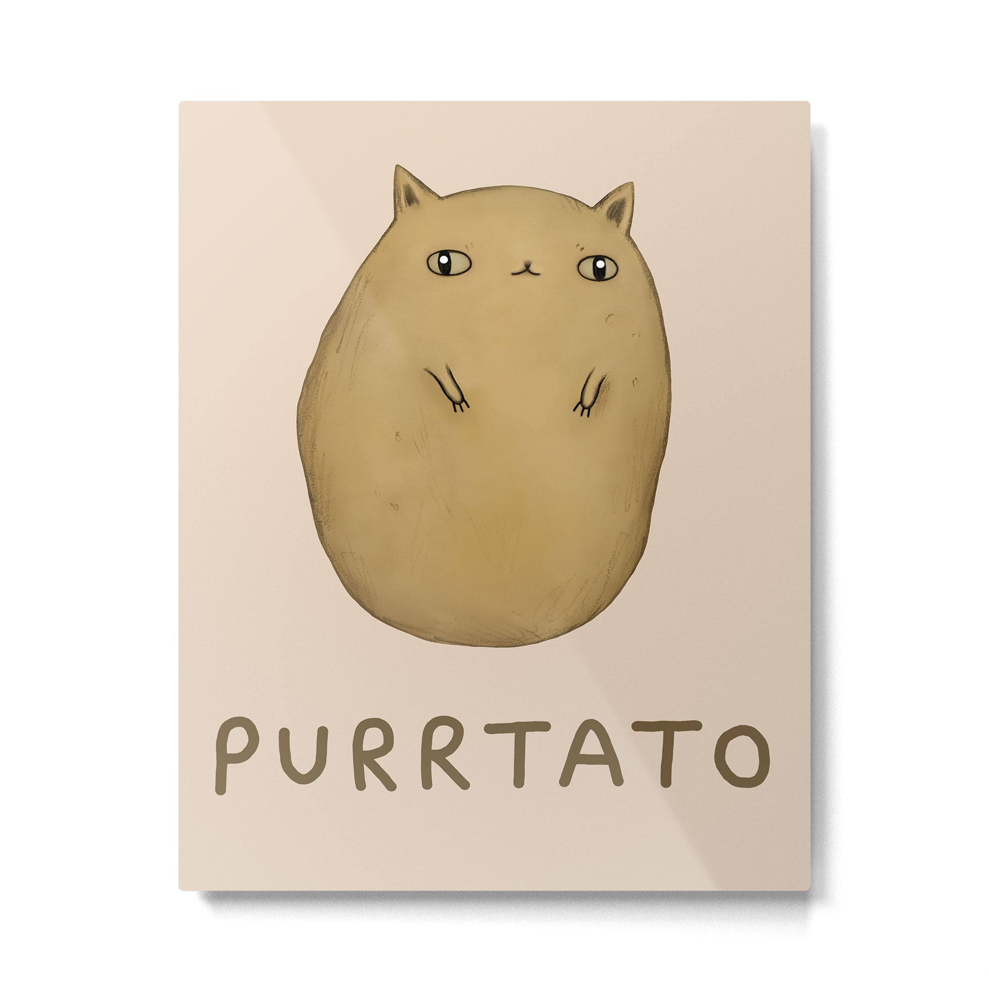 Purrtato Metal Print Gallery Image 6