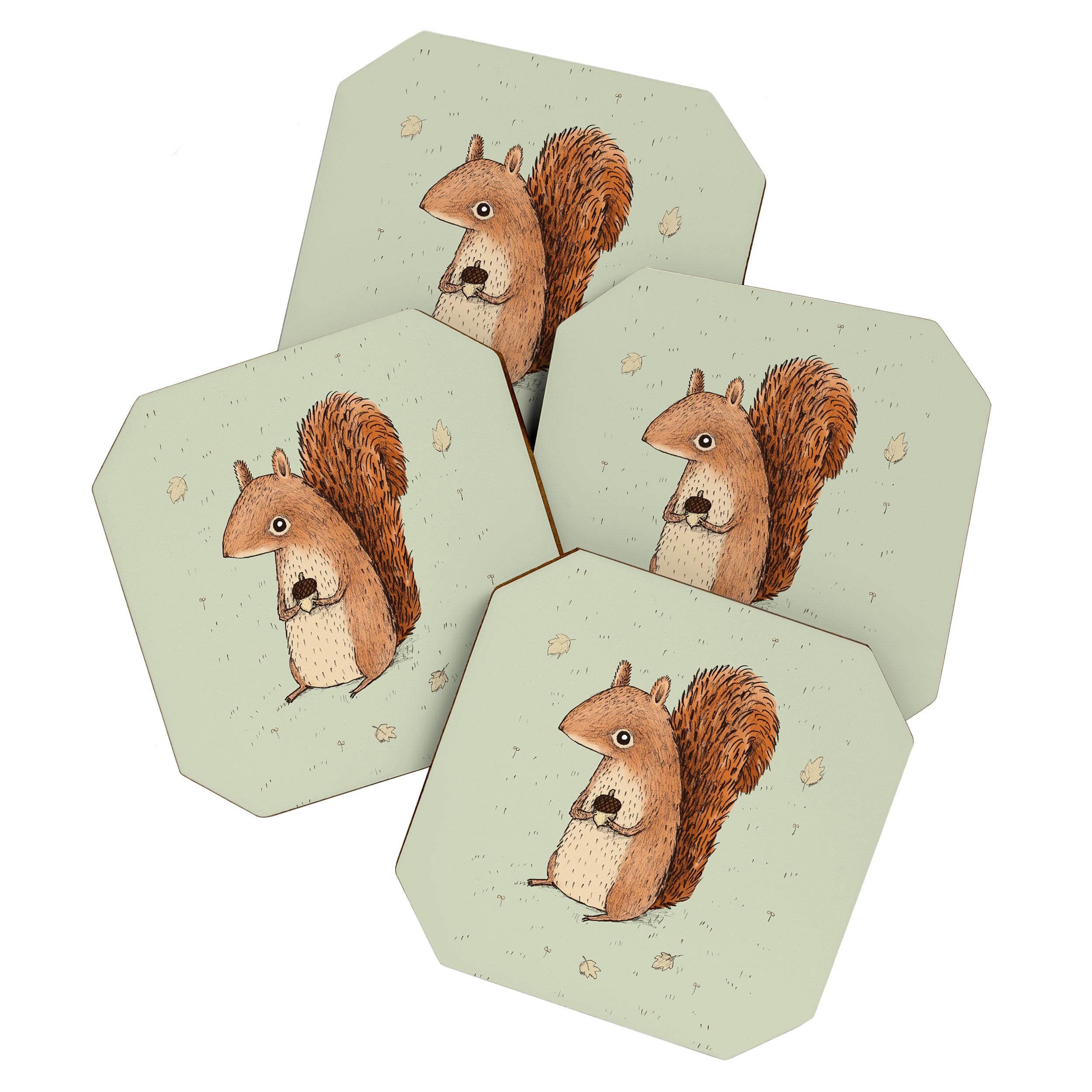 Sarah the Squirrel Coaster Gallery Image 1