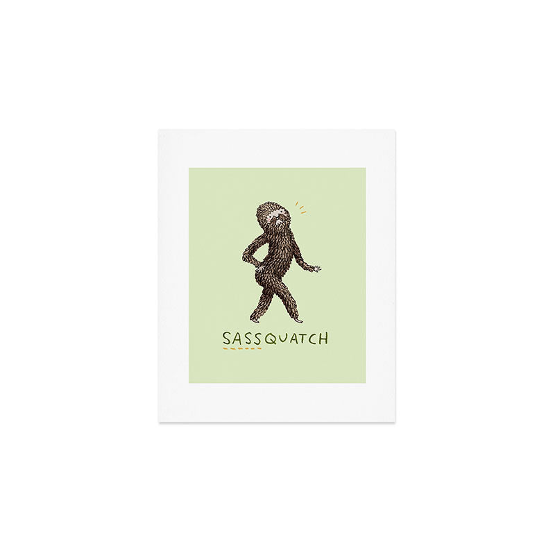 Sassquatch Art Print Gallery Image 1