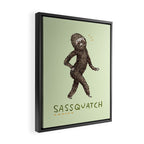 Sassquatch Framed Canvas Print Gallery Image 2
