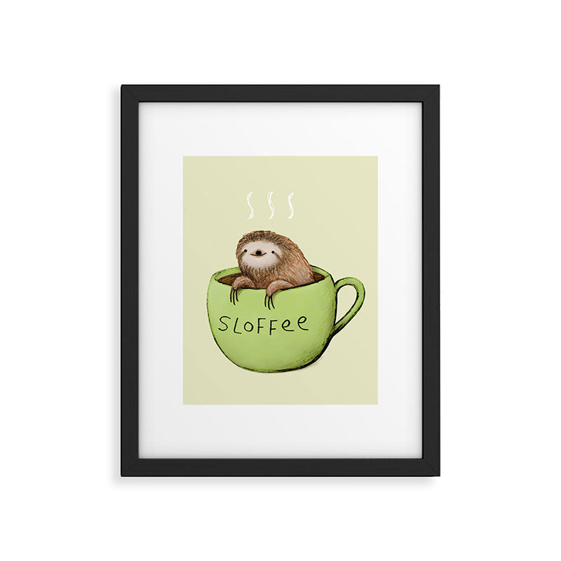 Sloffee Framed Art Print Gallery Image 4