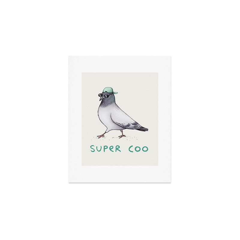 Super Coo Art Print Gallery Image 1