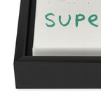 Super Coo Framed Canvas Print Gallery Image 3