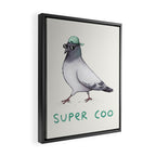 Super Coo Framed Canvas Print Gallery Image 2