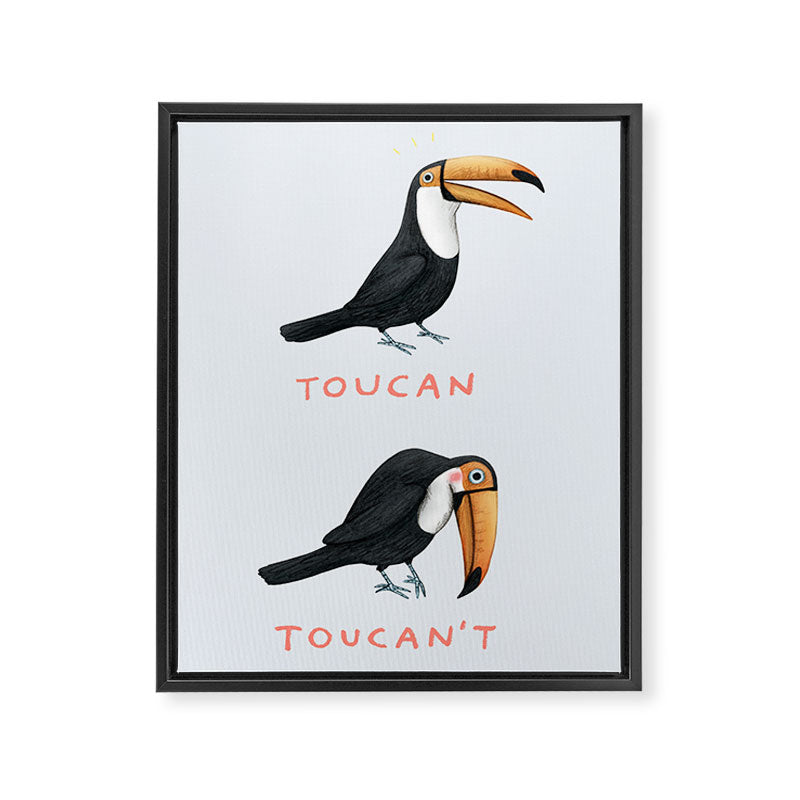 Toucan Toucan't Framed Canvas Print Gallery Image 8