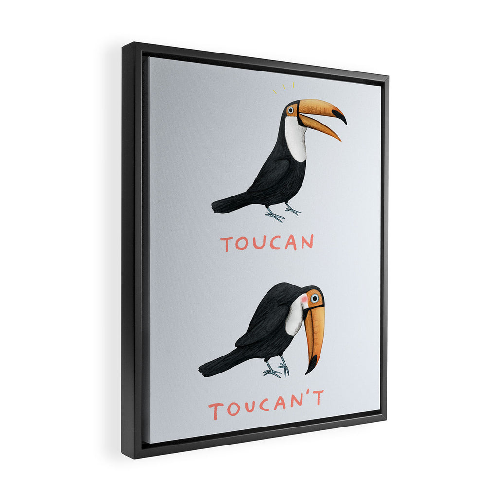 Toucan Toucan't Framed Canvas Print Gallery Image 2