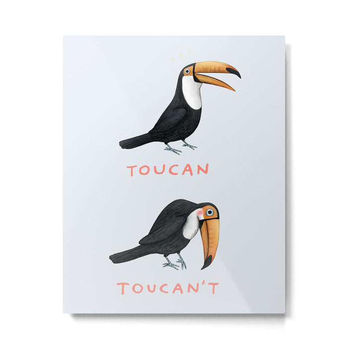 Toucan Toucan't Metal Print Gallery Image 1