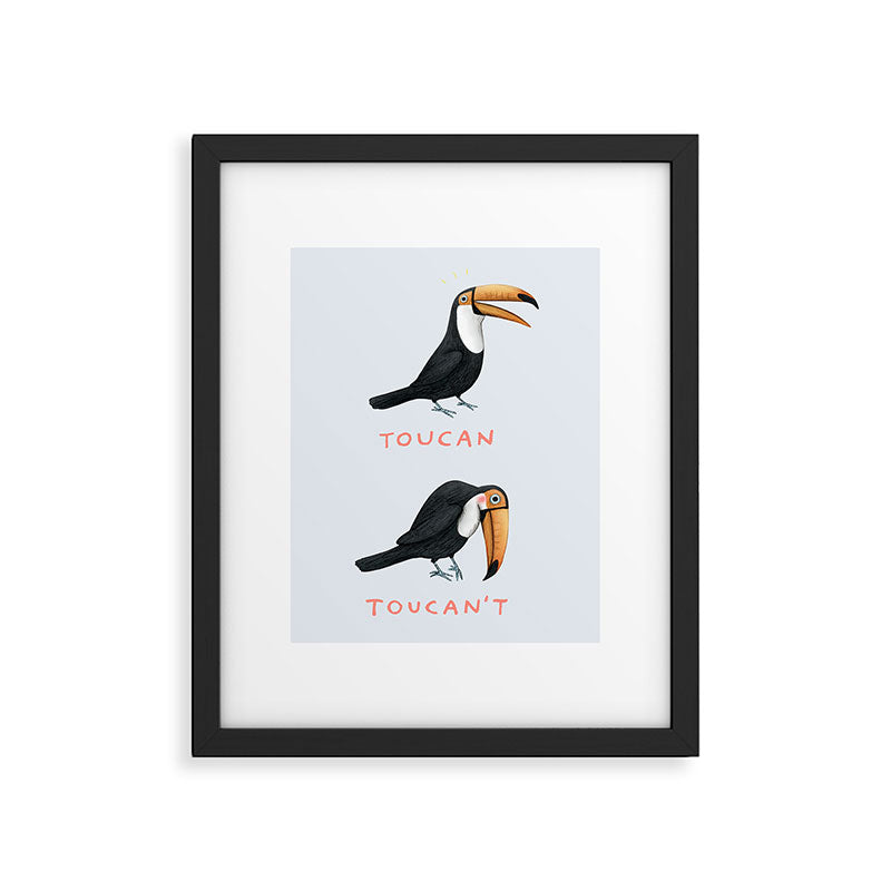Toucan Toucan't Framed Art Print Gallery Image 6