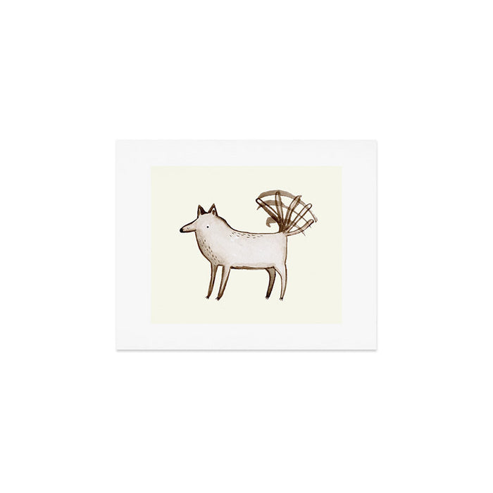 "I'm So Happy" - Dog Art Print Gallery Image 1