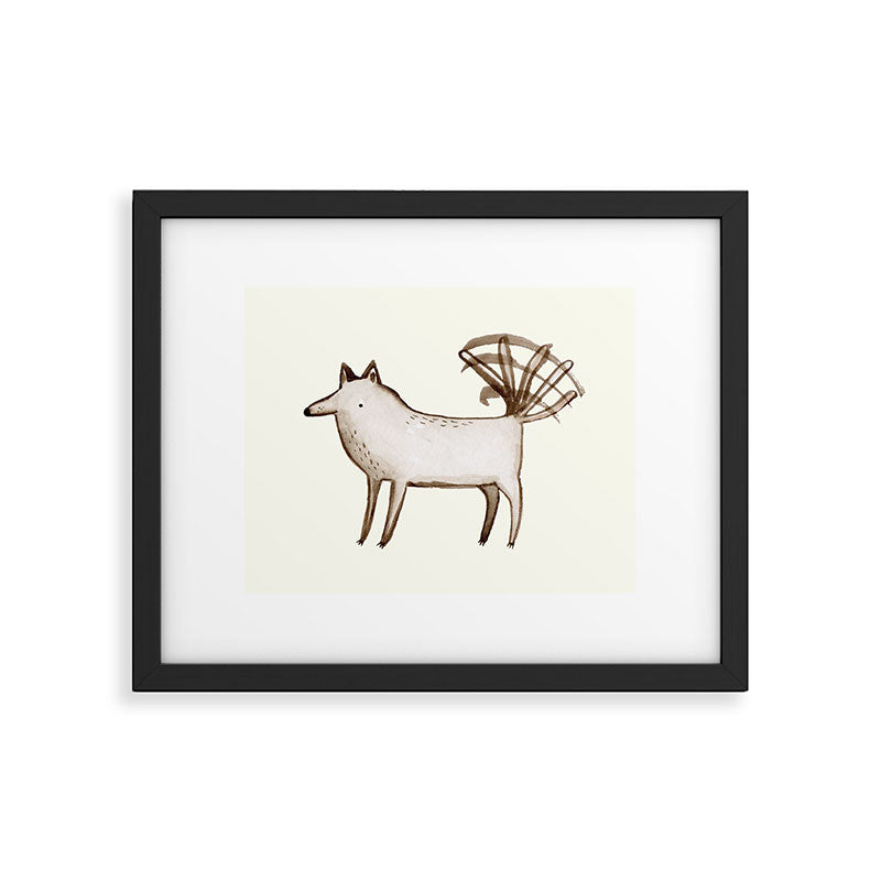 "I'm So Happy" - Dog Framed Art Print Gallery Image 4