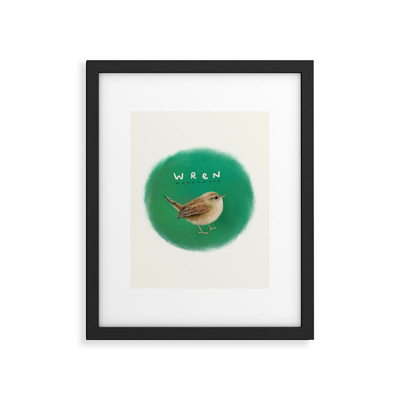 Wren Framed Art Print Gallery Image 4