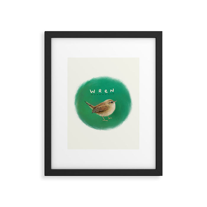 Wren Framed Art Print Gallery Image 1