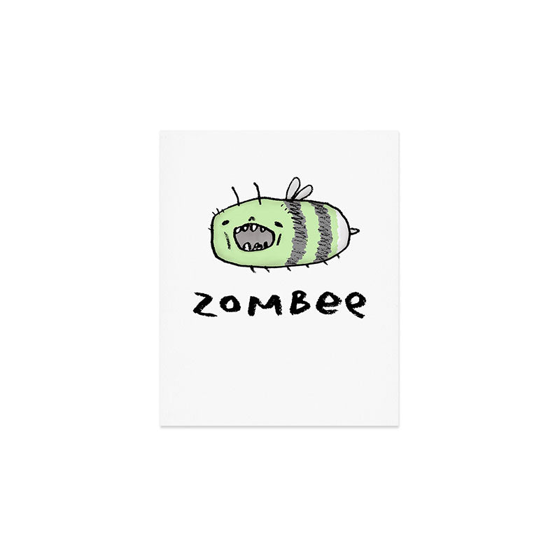 Zombee Art Print Gallery Image 1
