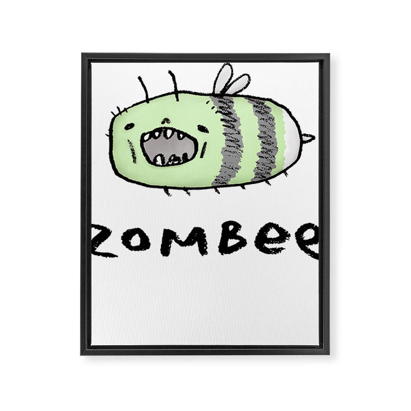 Zombee Framed Canvas Print Gallery Image 8
