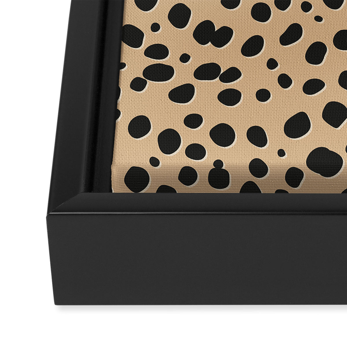LEOPARD Framed Canvas Print Gallery Image 3