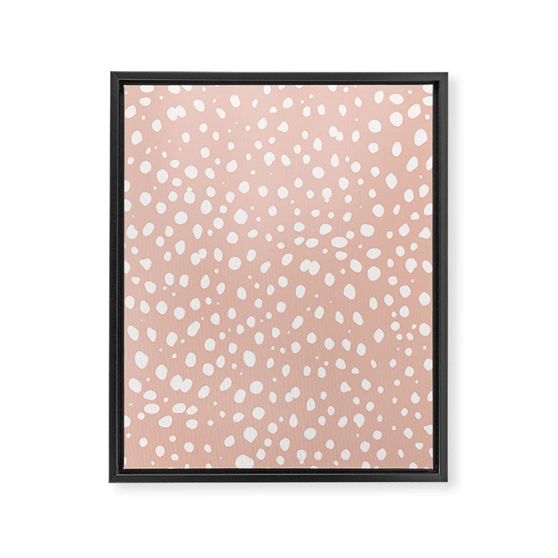 LEOPARD PINK Framed Canvas Print Gallery Image 6
