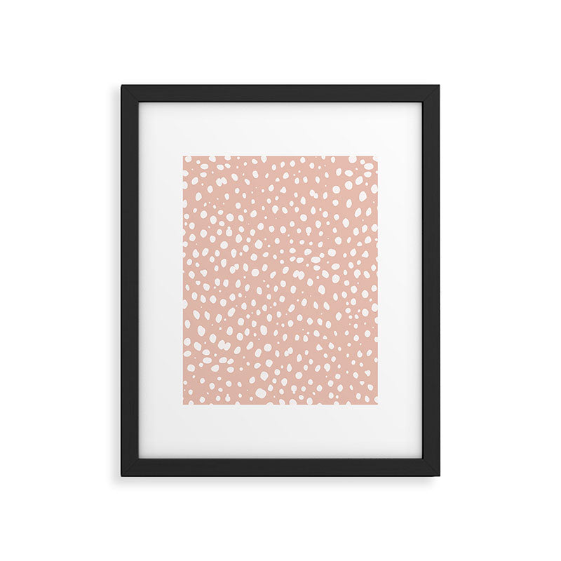 LEOPARD PINK Framed Art Print Gallery Image 5