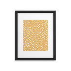 LEOPARD YELLOW Framed Art Print Gallery Image 5