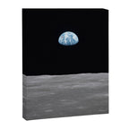 Earth rise over the Moon Canvas Print Gallery Image 8