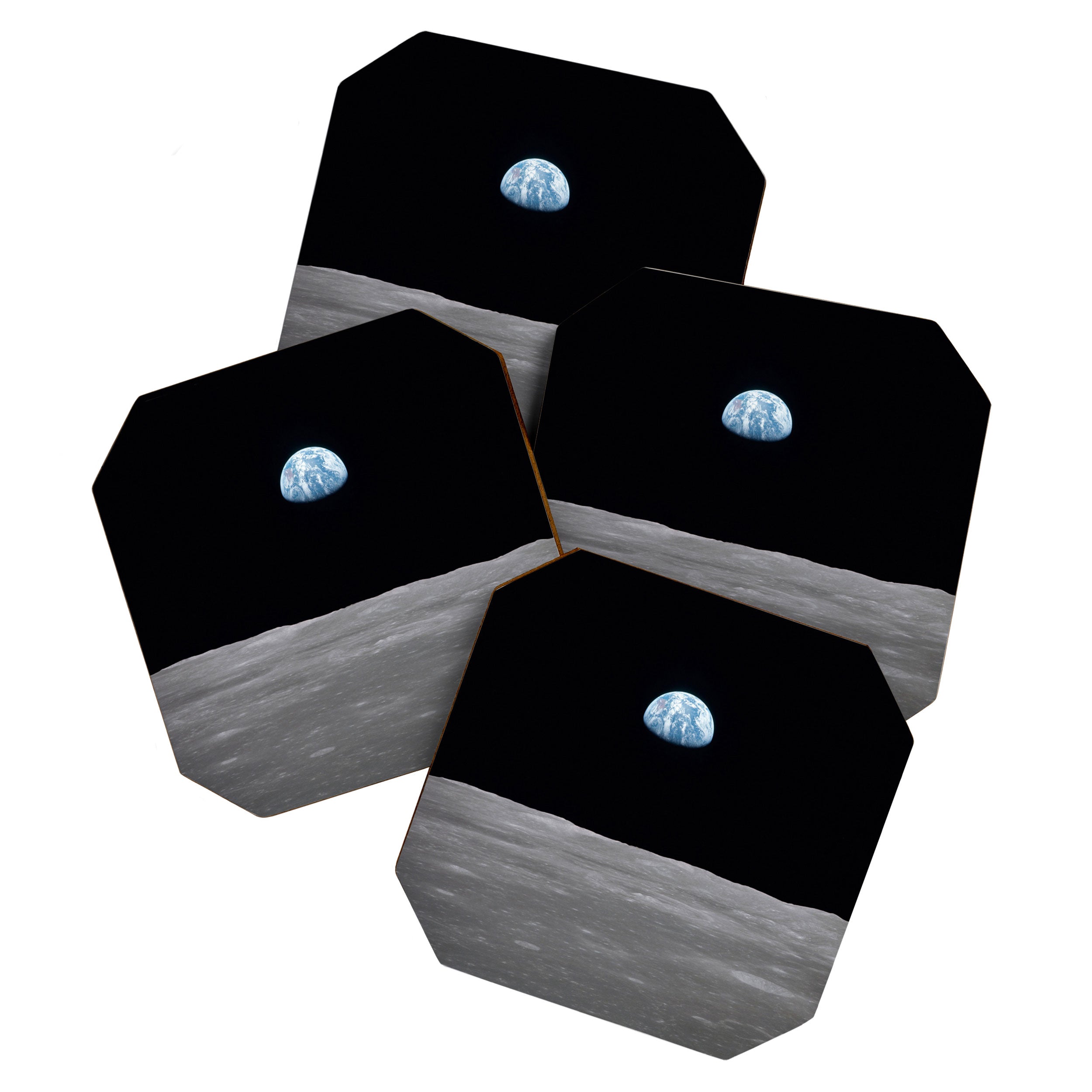 Earth rise over the Moon Coaster Gallery Image 1