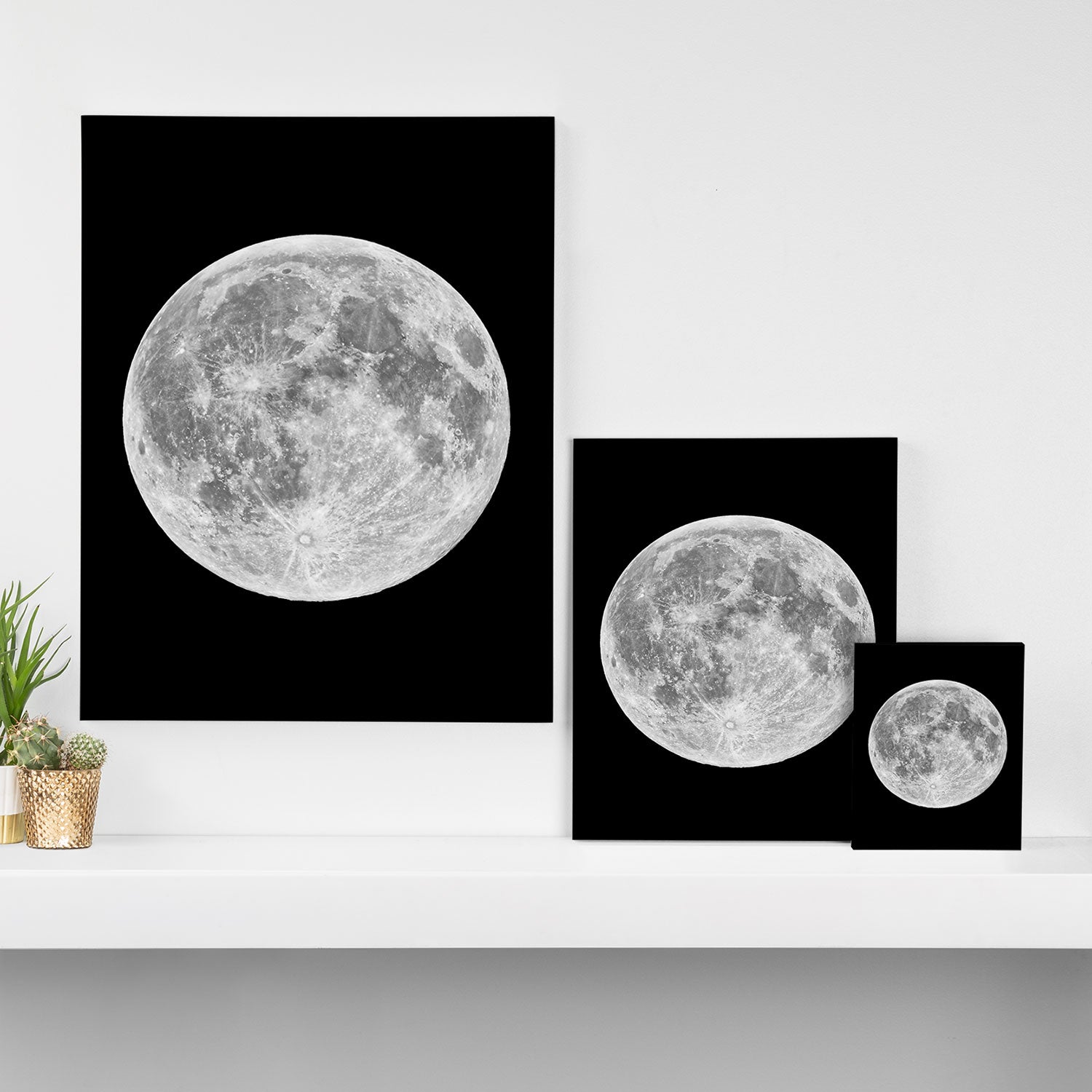 Full Moon Canvas Print Gallery Image 3