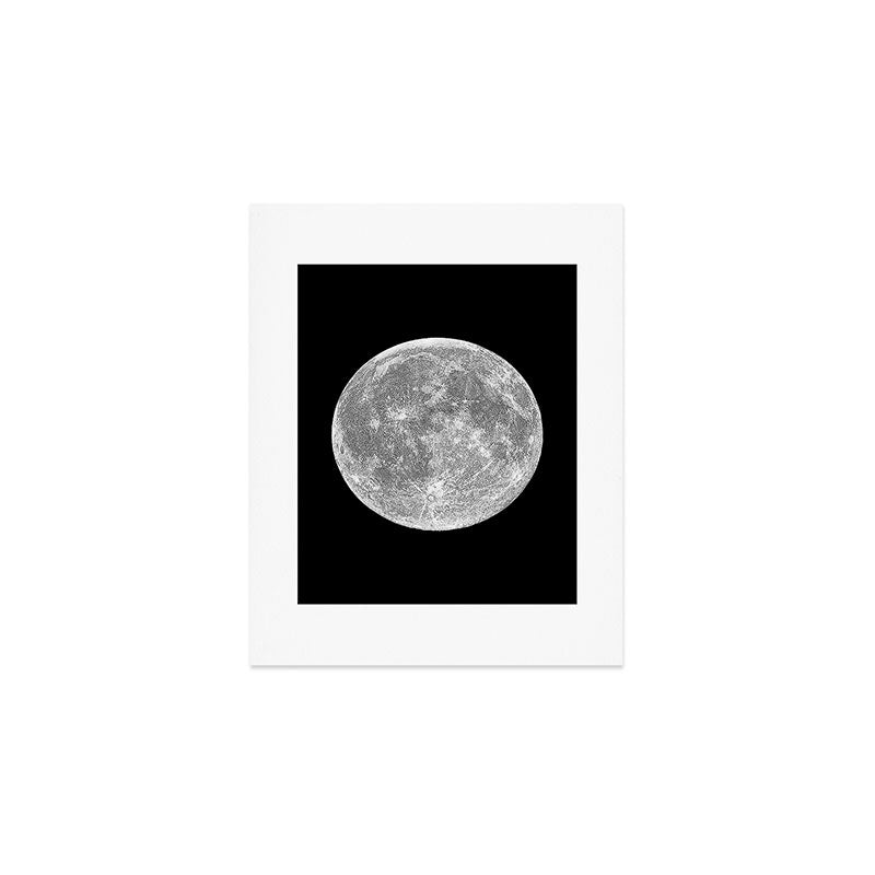 Full Moon Art Print Gallery Image 1
