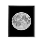 Full Moon Framed Canvas Print Gallery Image 3