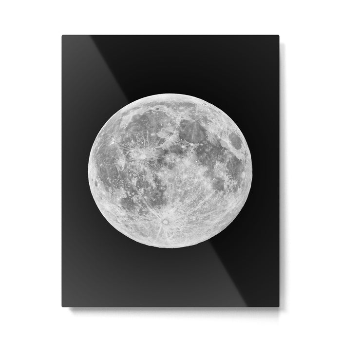Full Moon Metal Print Gallery Image 1