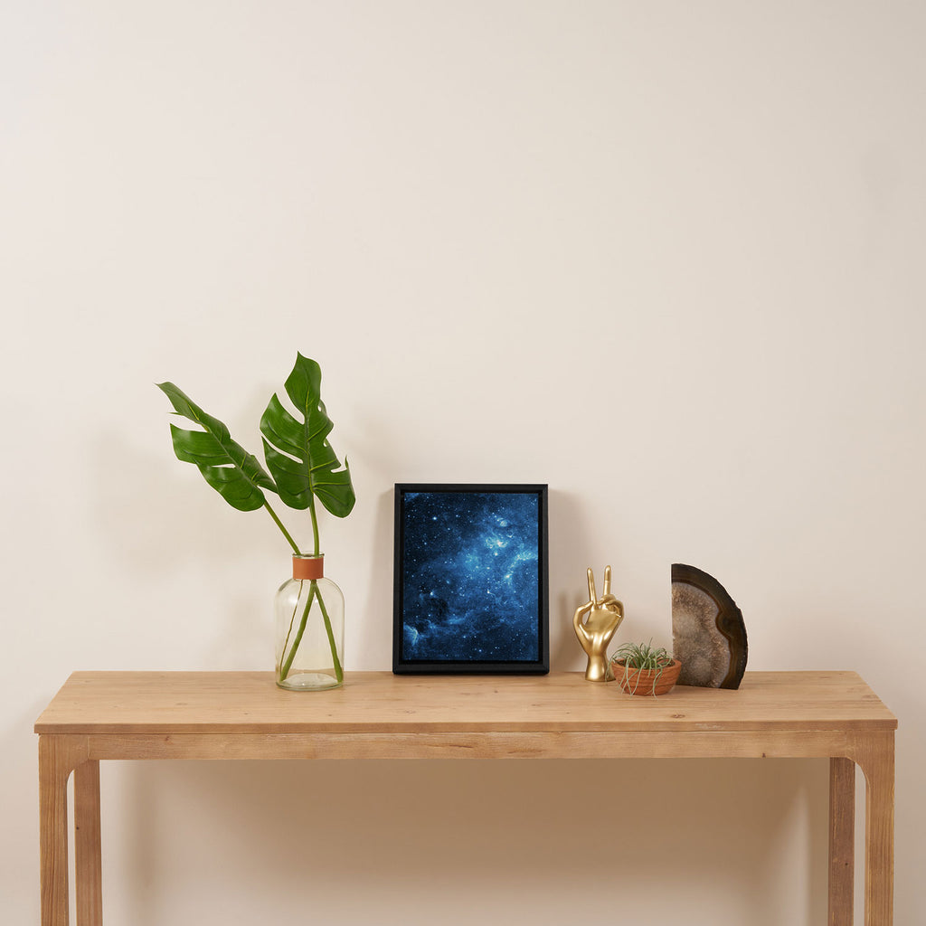 Galaxy Framed Canvas Print Gallery Image 4