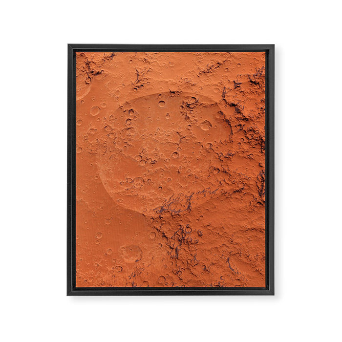 Mars surface Framed Canvas Print Gallery Image 1