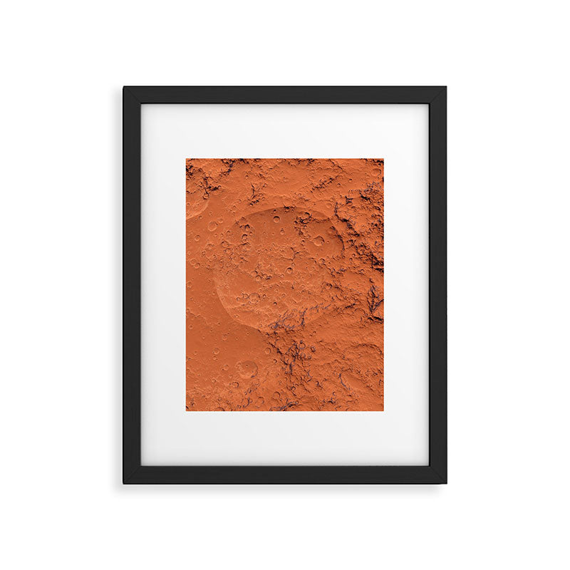 Mars surface Framed Art Print Gallery Image 6