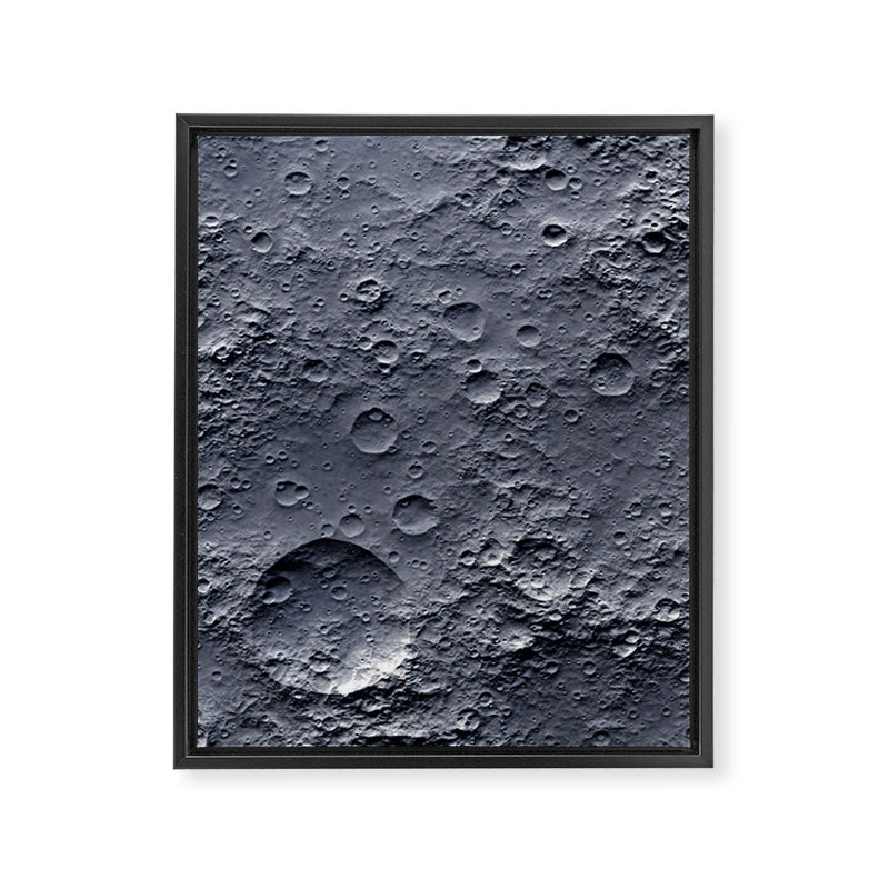 Moon Surface Framed Canvas Print Gallery Image 8