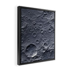 Moon Surface Framed Canvas Print Gallery Image 2