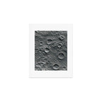 Moon Surface Art Print Gallery Image 1