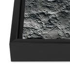 Moon Surface Framed Canvas Print Gallery Image 3