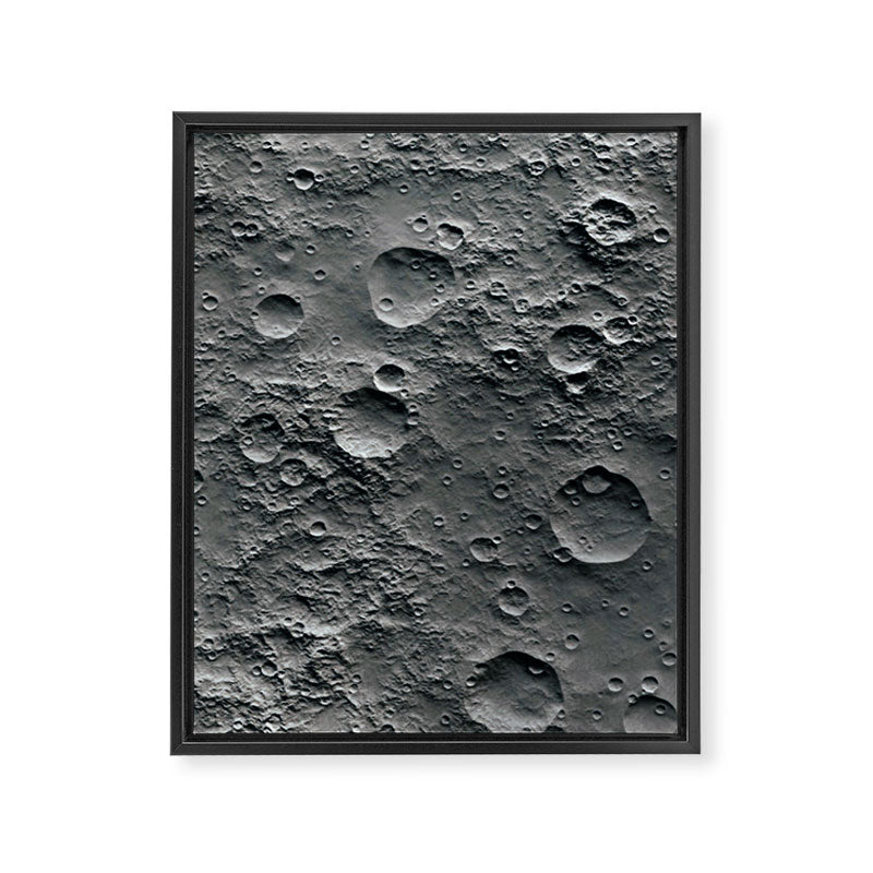 Moon Surface Framed Canvas Print Gallery Image 8