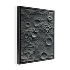 Moon Surface Framed Canvas Print Gallery Image 2