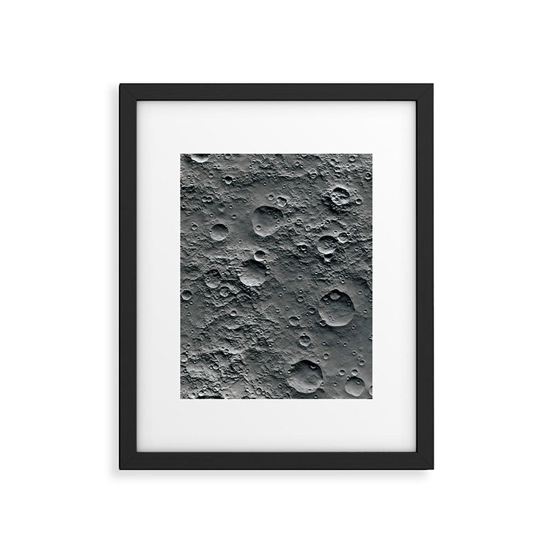 Moon Surface Framed Art Print Gallery Image 6