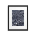 Moon Surface Framed Art Print Gallery Image 6