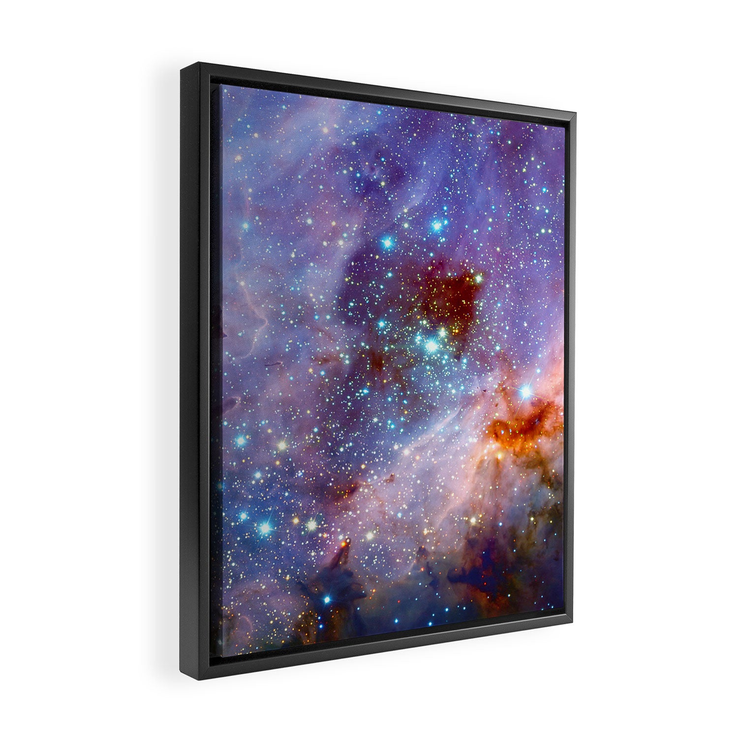 Space nebula Framed Canvas Print Gallery Image 2
