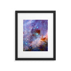 Space nebula Framed Art Print Gallery Image 6