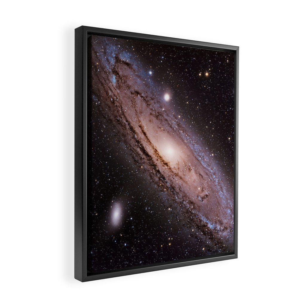The Andromeda Galaxy Framed Canvas Print Gallery Image 2