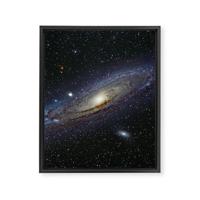 The Andromeda Galaxy Framed Canvas Print Gallery Image 1