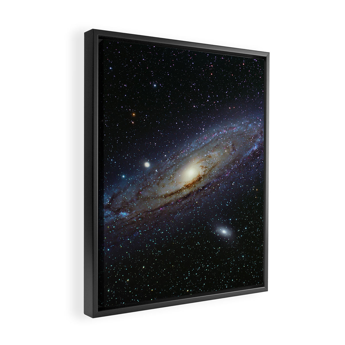 The Andromeda Galaxy Framed Canvas Print Gallery Image 2