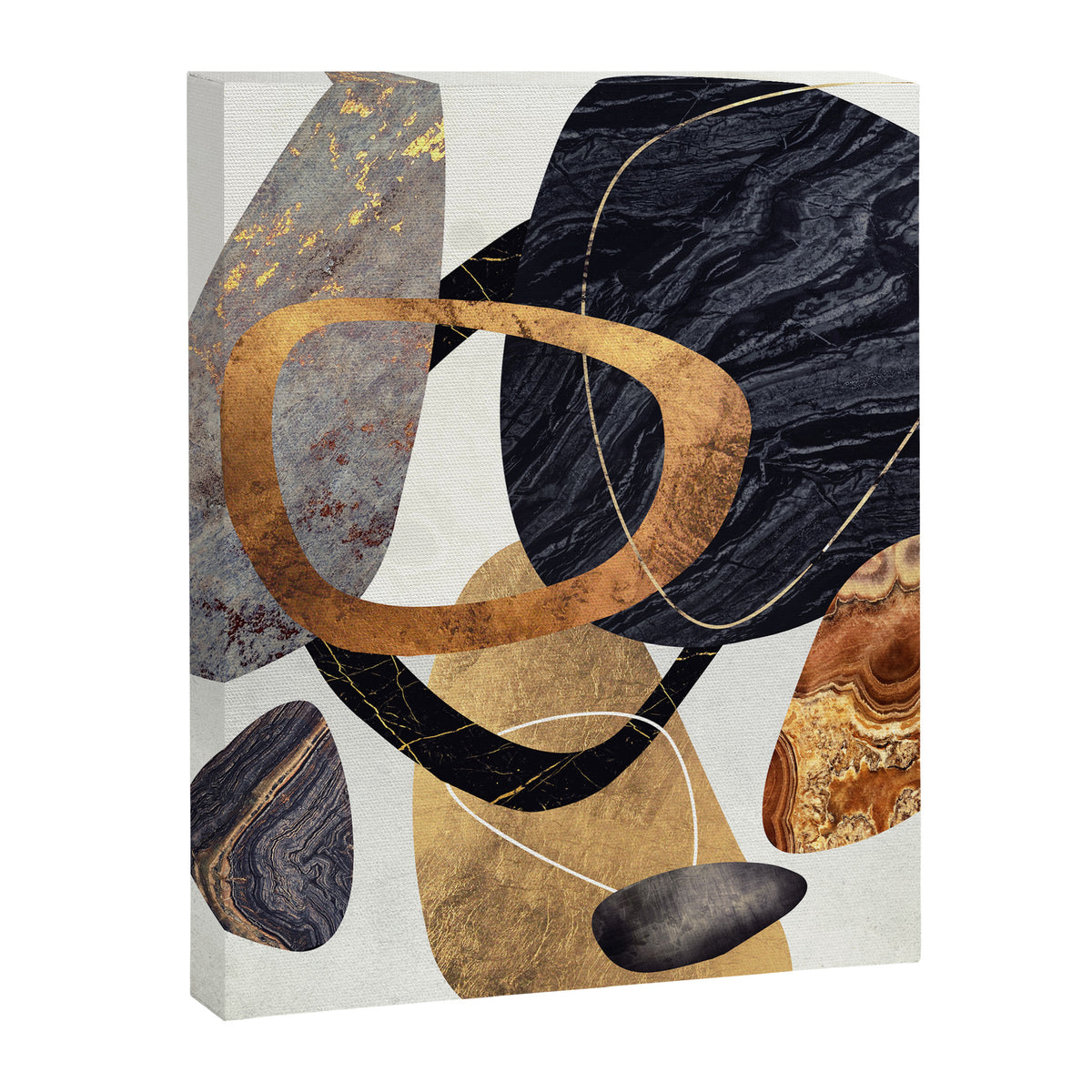 Abstract Pebbles III Canvas Print Gallery Image 8